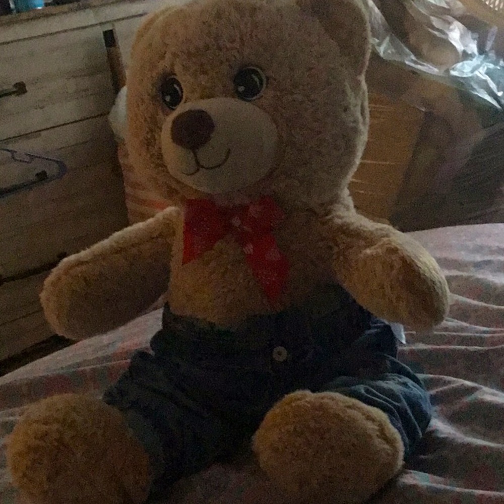It’s a teddy bear